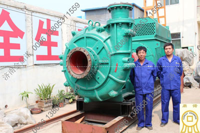 蒙古客户订购大型抽沙泵300NS-I-A100